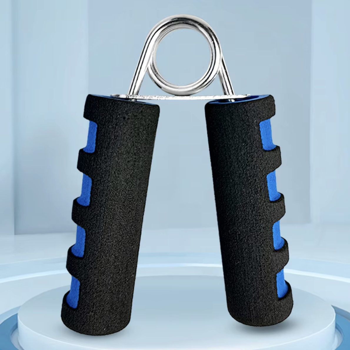 Strength Exercise Forearm Grip, 1 pcs Hand Grip Reinforcement of the Forearm Non-Slip Finger Clamp Adjustable Soft Foam for Strong Wrists Fingers Hands. 