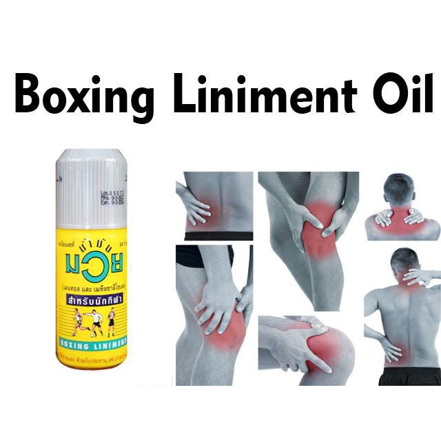 Namman Muay Thai boxing Oil Kick Boxing Liniment Sport Relaxing Massage  450ml x3