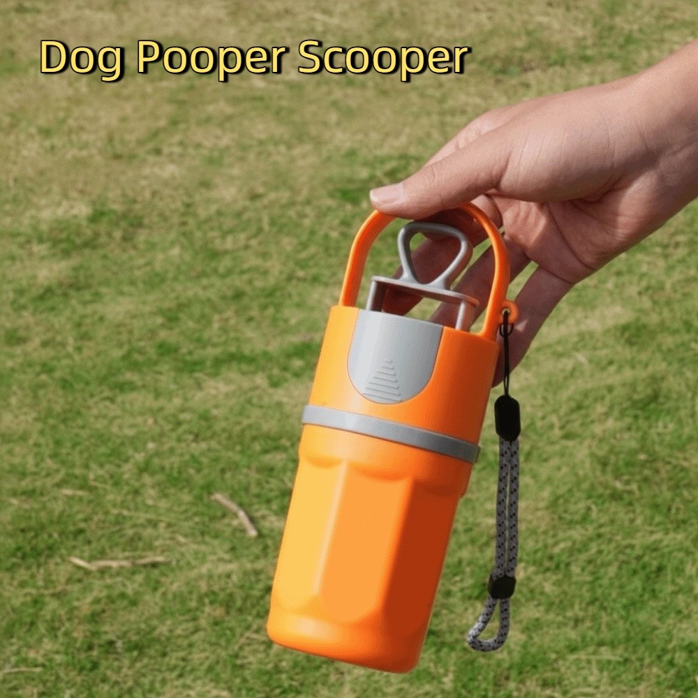 Pet Supplies No-Touch Pickup Dog Pooper Scooper Six-Claw Portable Pet ...
