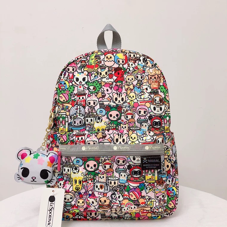 Lesportsac Tokidoki Backpack Limited Edition Tokidoki Lesportsac Mini Bag  LeSportsac Tokidoki