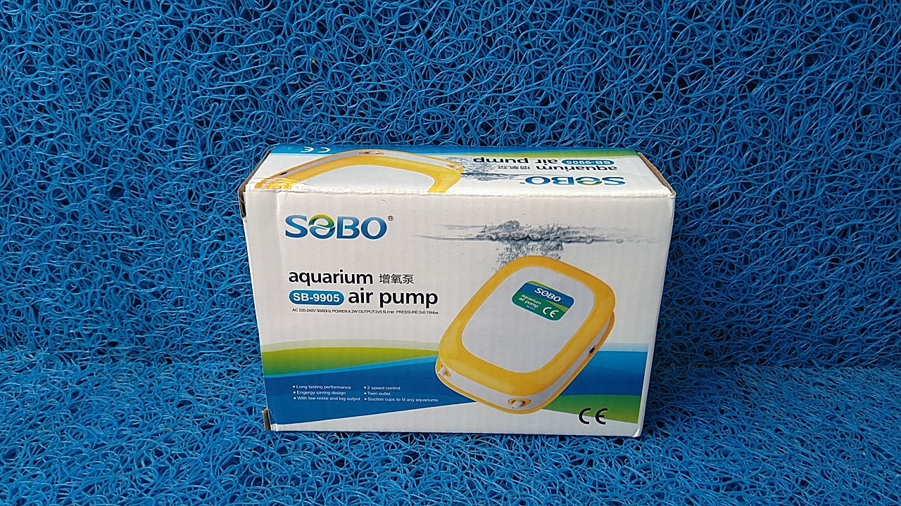 Máy sủi khí SOBO dùng cho hồ cá. (SB-9903-9905)