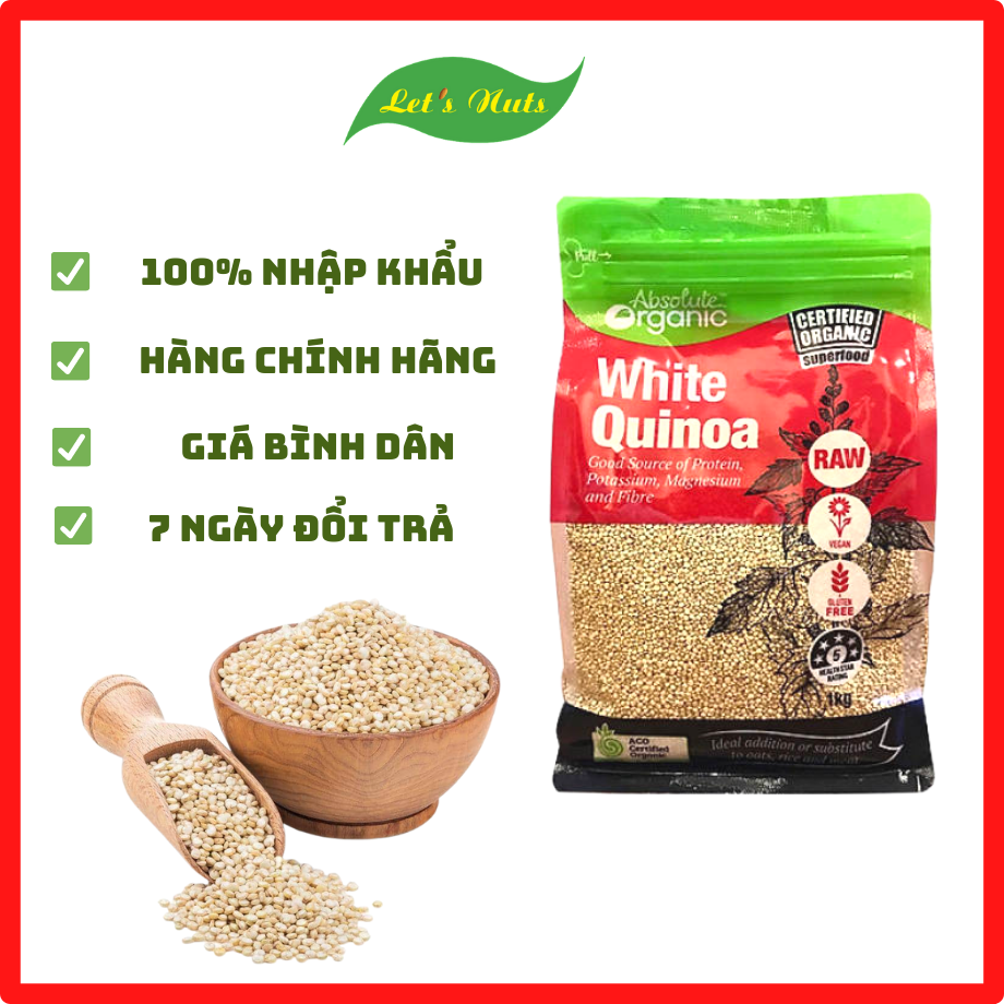 [HCM]Hạt Diêm Mạch Quinoa túi 1kg