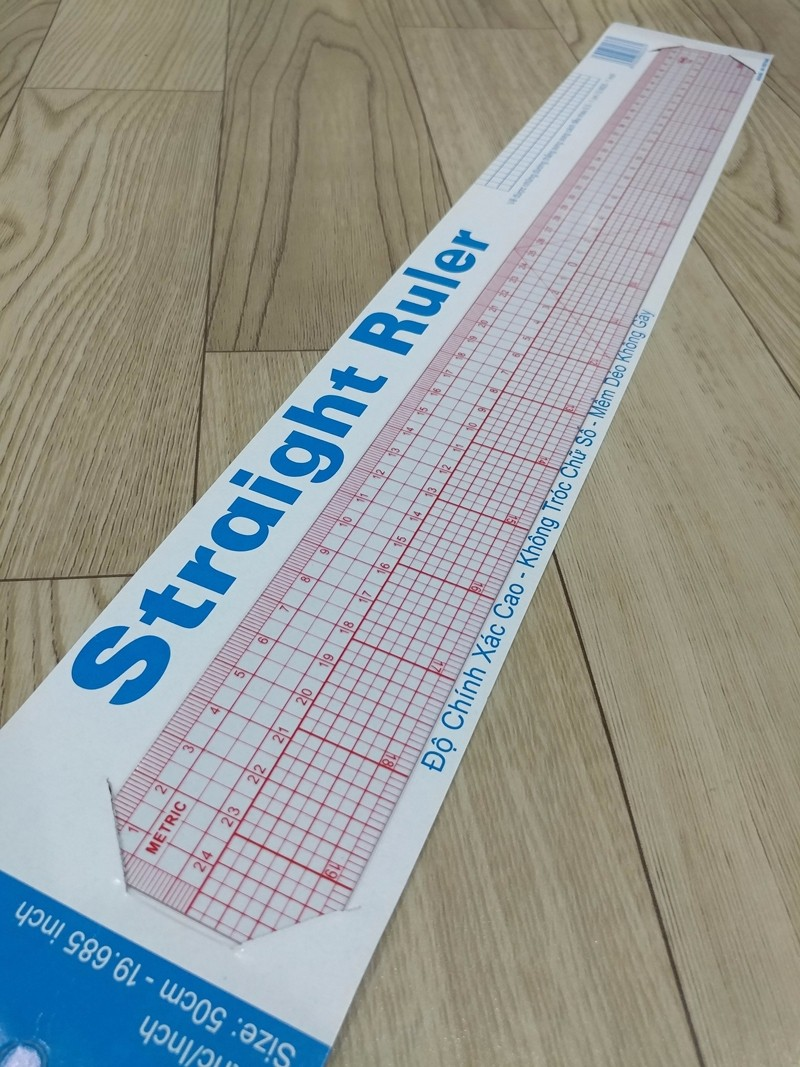 Thước thẳng 50cm winq t-50