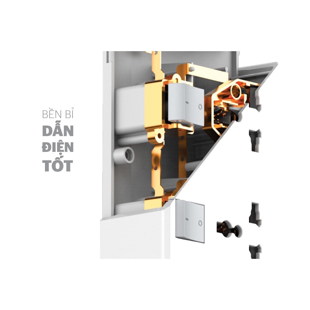 Ổ cắm điện đa năng SUNHOUSE- SHE-OC1-5RD