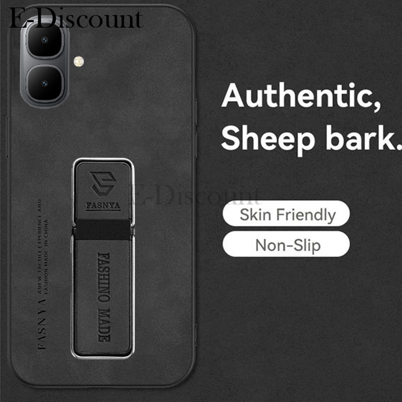 New Phone case infinix Smart10 Plus Back cover Ultra-thin Magnetic Holder Sheepskin Camera Protection Shock Absorption For infinix Smart 10 + case.