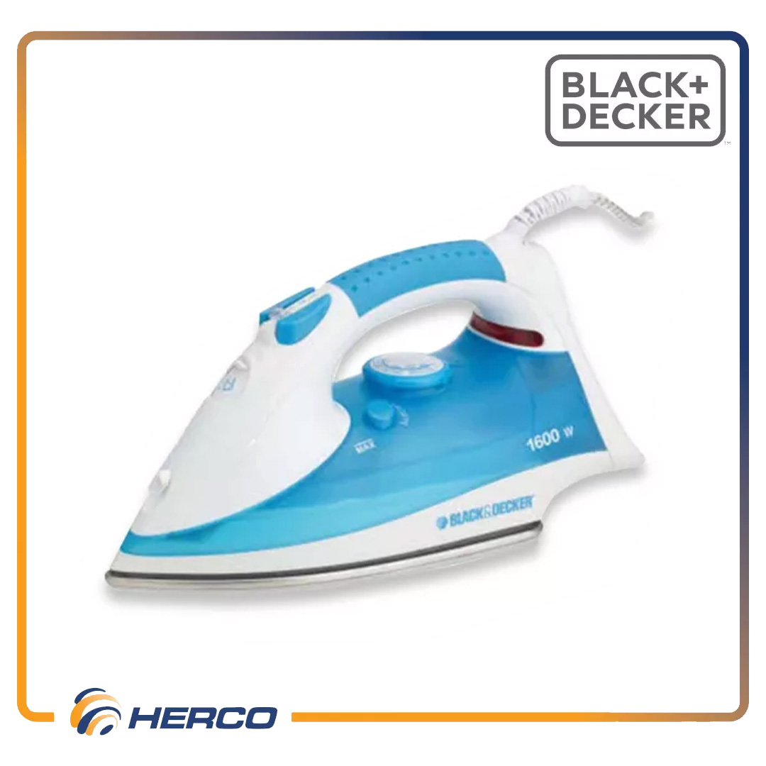 black and decker steam iron 1800w