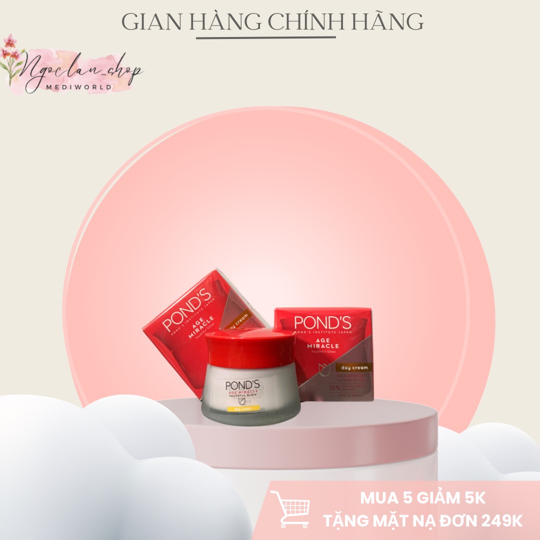Kem chống lão hóa cao cấp Pond's Age Miracle ban ngày 50g - Thái Lan