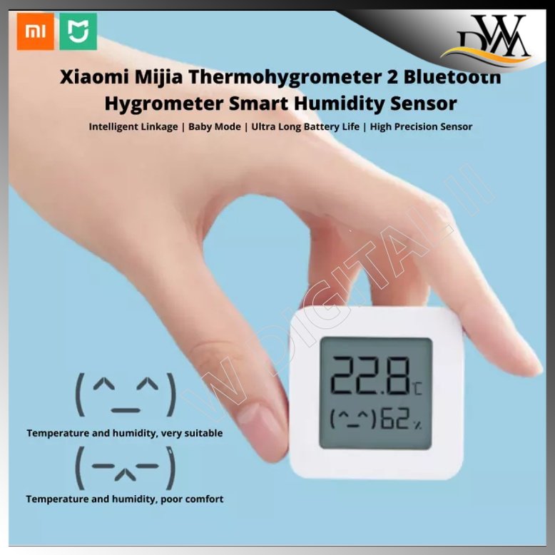 Xiaomi Mijia Bluetooth Temperature Humidity Sensor Monitor 2 Smart