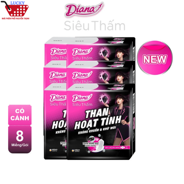 Che tên sp -băng vệ sinh diana 23 cm than hoạt tính nano bac