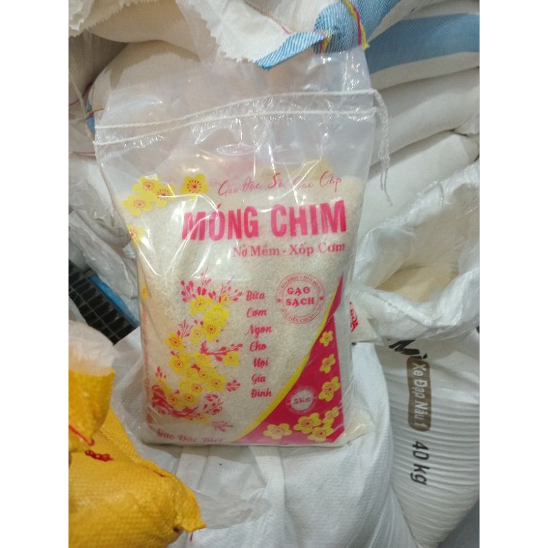 5kg gạo móng chim nở khô xốp