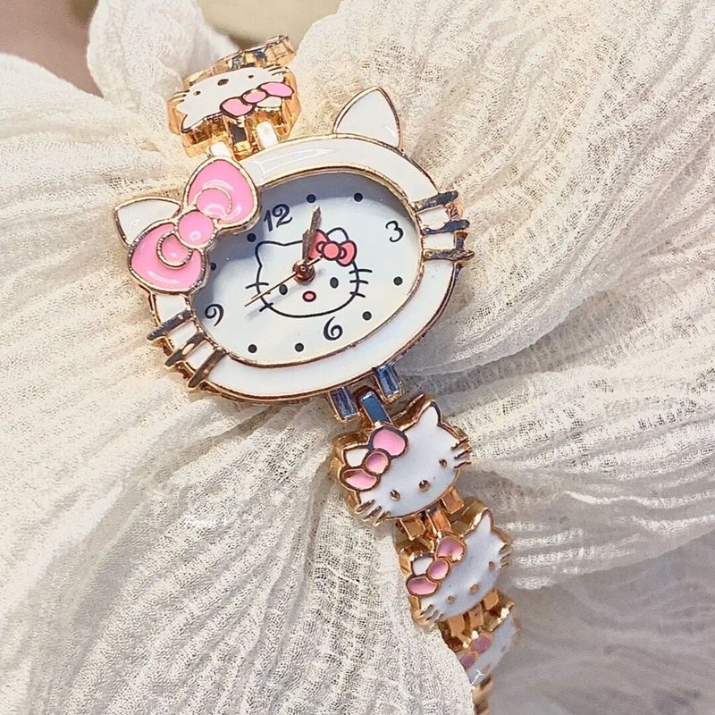 Student Electronic Watch Cute Cartoon Anime Watch Cuteness Princess Style Daily Commute Kawaii Watch Girlfriend Present Toys