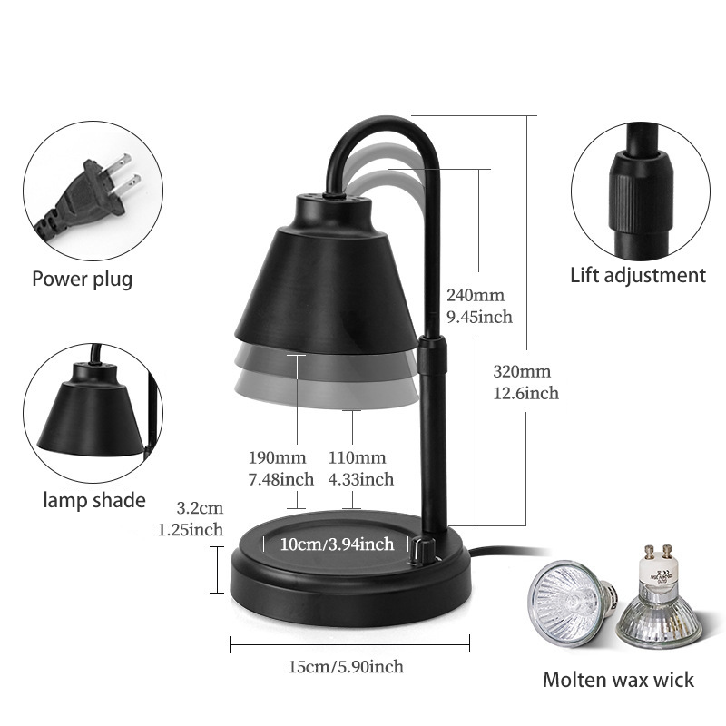 LED lamp, desk lamp Nightlight/wall lamp light in the bedroom, reading lamp bedside lamp light in the bedroom American bedroom bedside lamp