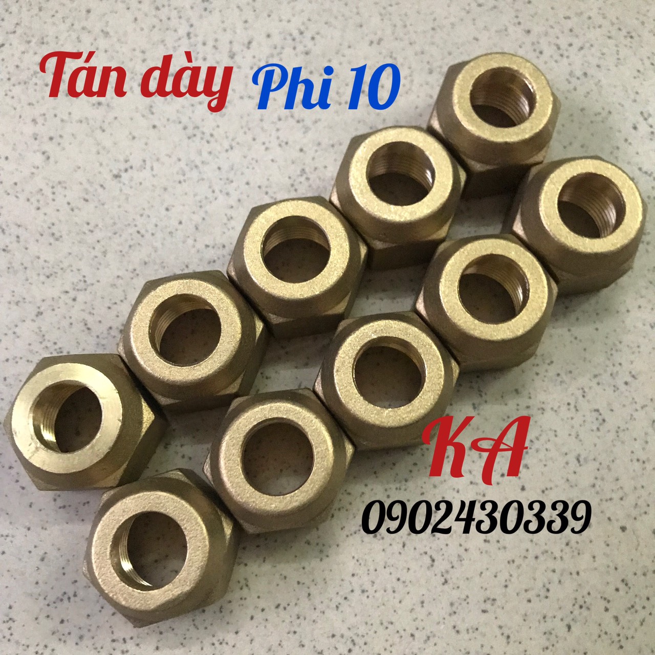 Tán ống đồng phi 6, phi 10, phi 12, phi 12 giảm 10 loại dày tốt vss