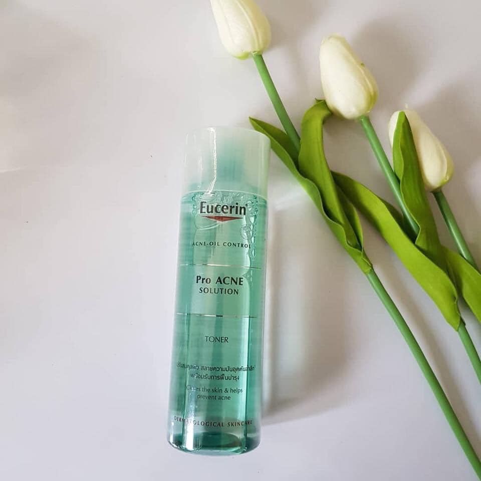 ✅[CHÍNH HÃNG] Nước Cân bằng Eucerin Pro Acne Solution Toner Dành Cho Da Dầu Mụn 200ml