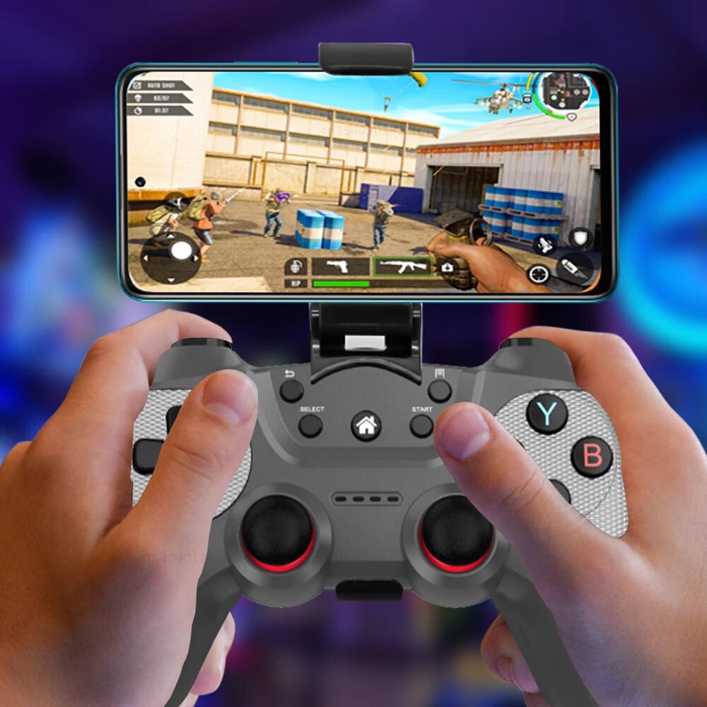 Dual Wireless Controller for PC 2.4G Gamepad For Game Box/PC/Android TV Box Joystick Support Two-player Game Controllers