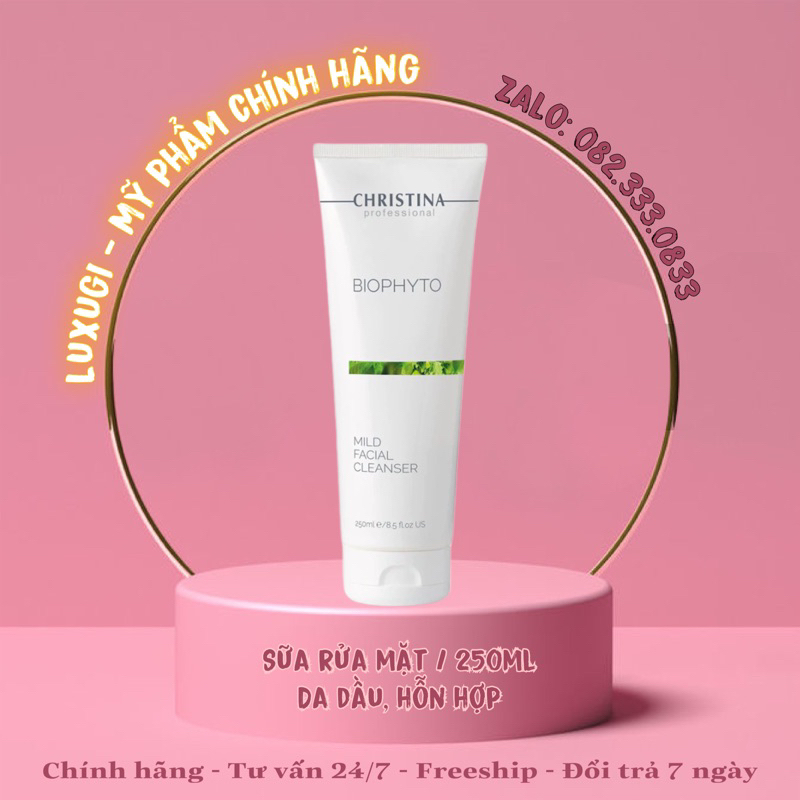 Christina mild facial cleanser – sữa rửa mặt làm sạch sâu