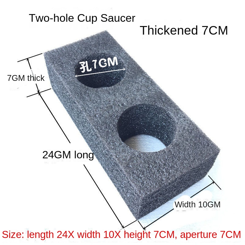 Styrofoam Delivery cup holder, thermal bag cup holder, beverage cup