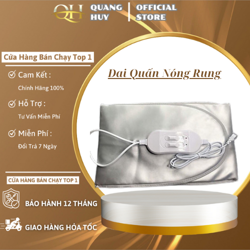 Đai quấn nóng giảm mỡ bụng đai 9 chế độ nóng bảo hành 12th.