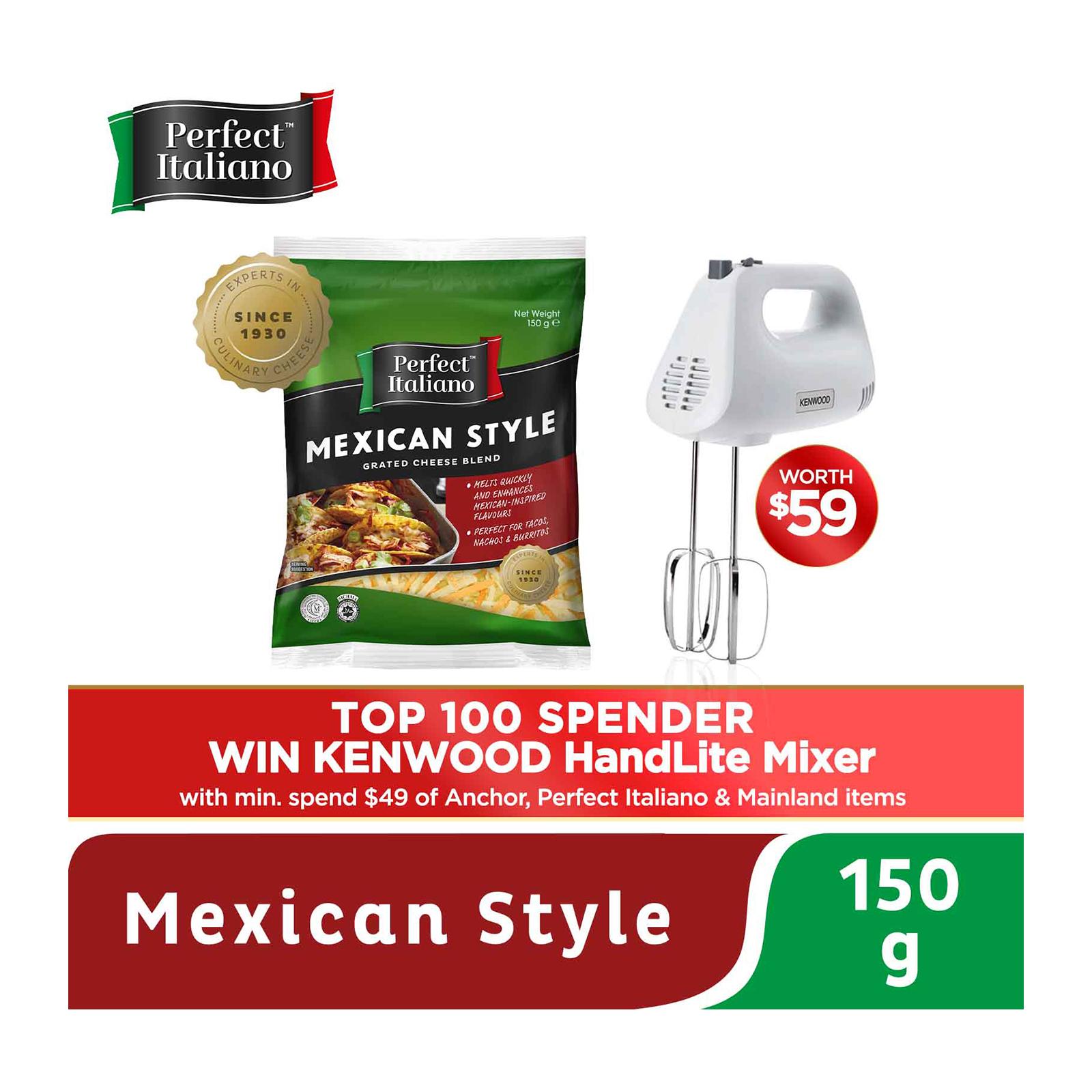 Perfect Italiano Mexican Cheese 150G Lazada Singapore