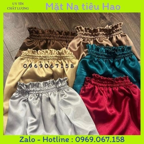 Váy quây spa chất liệu lụa cao cấp