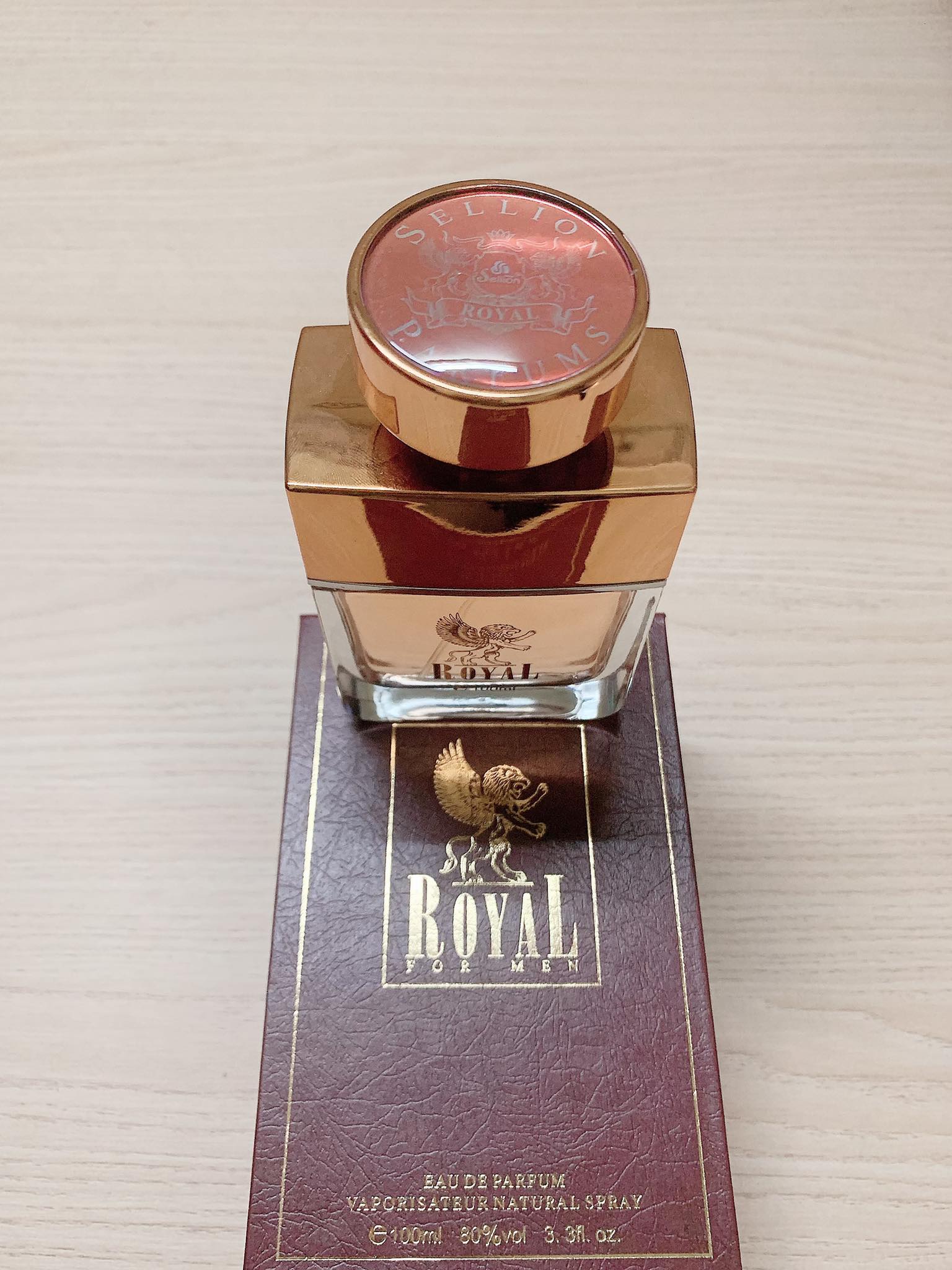 [HCM]nước hoa nam sử tử vàng Royal for men