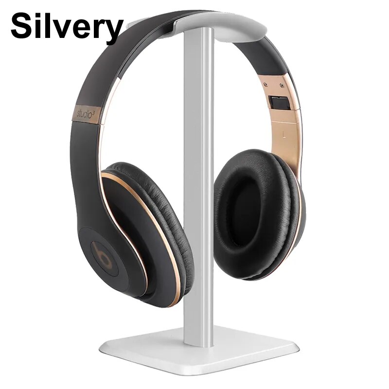 Zeallion Universal Headphone Stand Aluminuim Headset Holder Aluminum Supporting Flexible Headrest Fashion Headphone Hanger