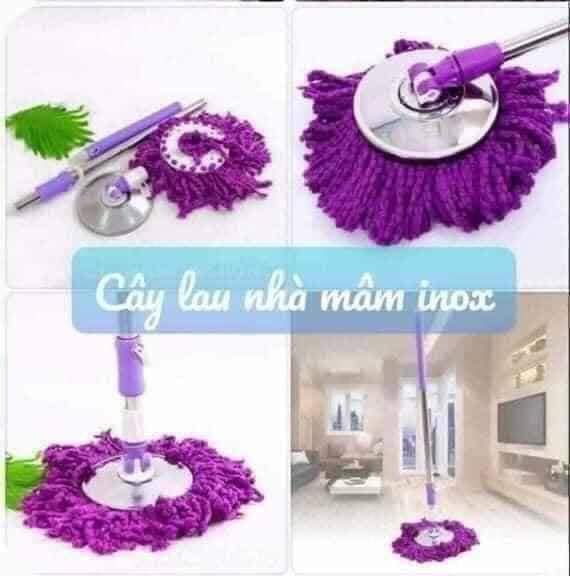 Cây rời thay thế chổi lau nhà 360 độ