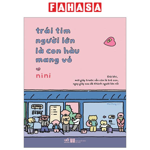 Fahasa - trái tim người lớn là con hàu mang vỏ