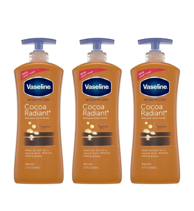 cocoa radiant vaseline lotion