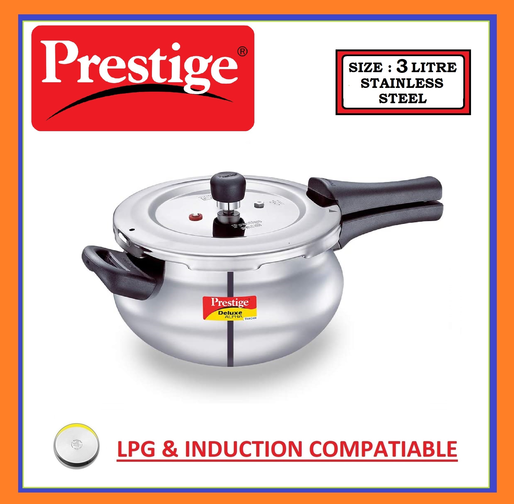 prestige cooker 4.4 litre