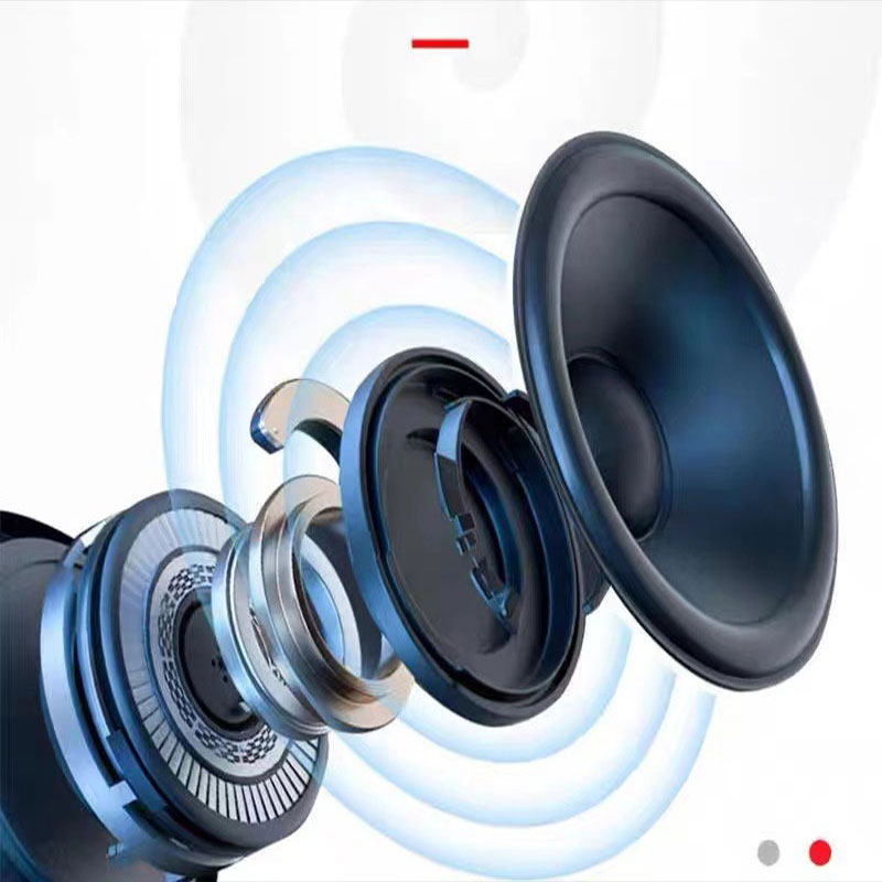 KUDIXIONG Wireless Bluetooth Speaker Portable Mini Subwoofer Colorful Atmosphere Light Bluetooth Small Speaker