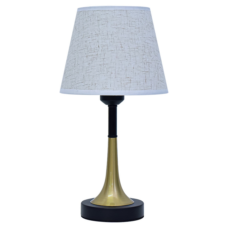 Retro Table Lamp Bedroom American Fabric Table Lamp Wedding Room Living