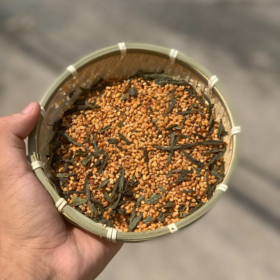 [HCM]Trà xanh gạo lứt Genmaicha 200g