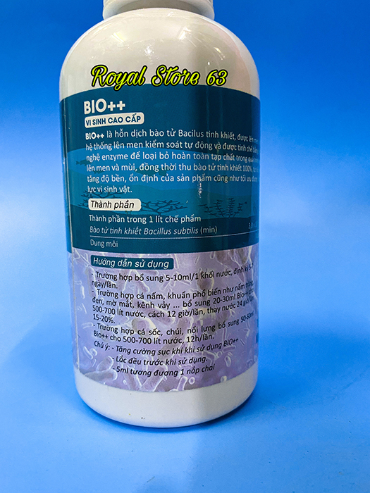Bio Men vi sinh cao cấp cho bể cá cảnh Mrbio Fish (250ml)