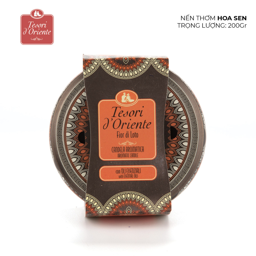 Nến Thơm Tesori D' Oriente Hoa Sen 200g