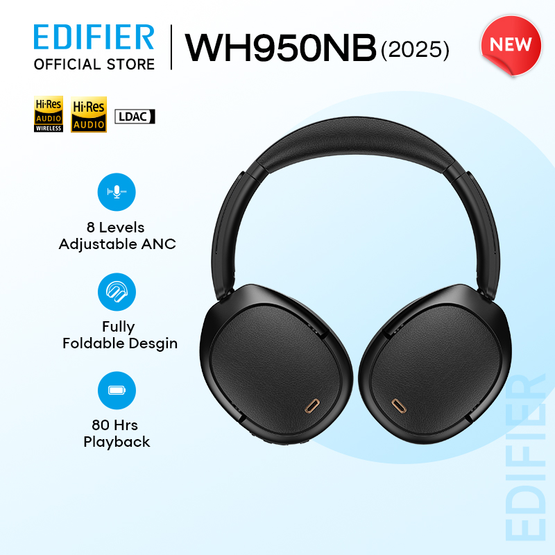 EDIFIER WH950NB(2025) Wireless Bluetooth -49db Noise Cancelling