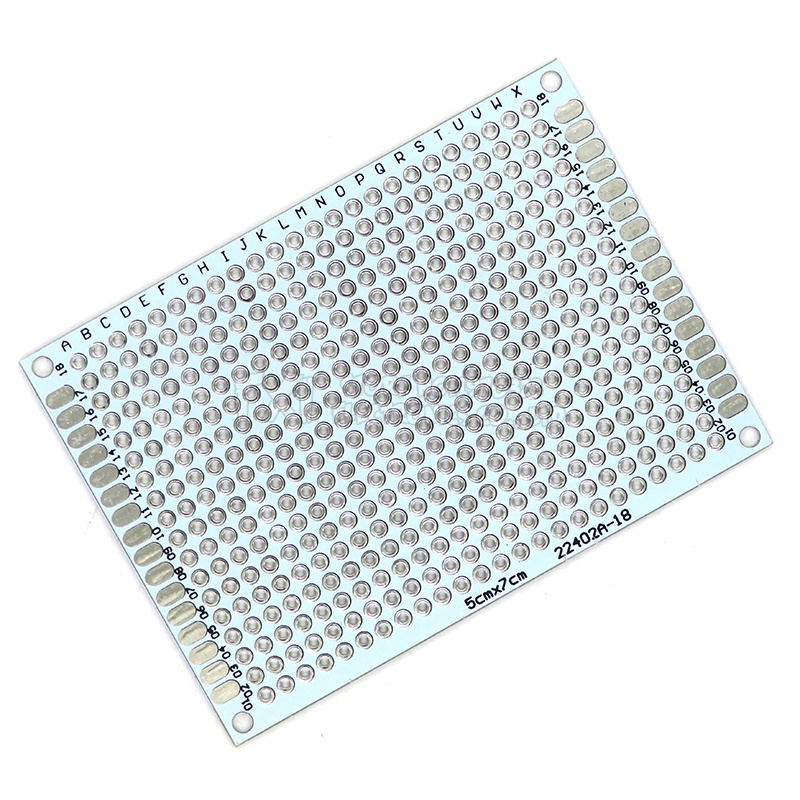 Điện tử phổ in bảng mạch hai mặt bảng PCB nguyên mẫu tự làm cho Arduino 2x8cm 3x7cm 5x7cm 8x12cm 9x15cm mạch tích hợp