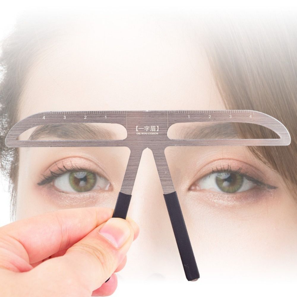 Brow Ruler Tool 3D Eyebrow Tattoo Ruler 10 Styles Balance Shaper Microblading Eyebrow ...