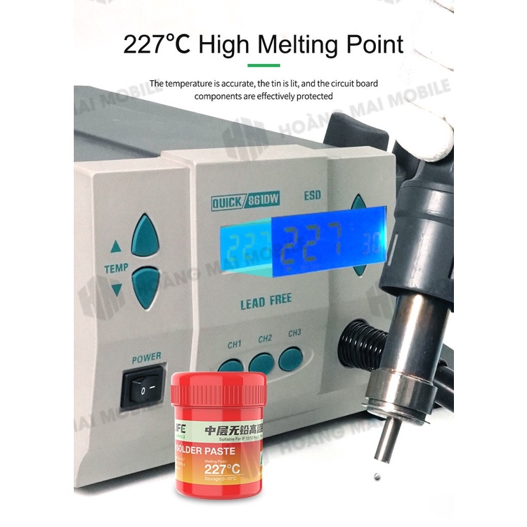 Relife rl-640227 degree 40g powder welded tin