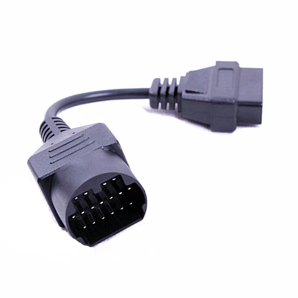 Tangrenshop car adapter accessories 17 pin to 16 pin obd1 to obd2 connect cable for mazda