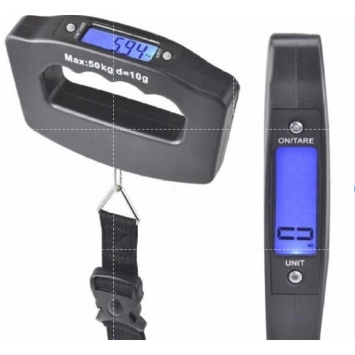 Cân hành lý điện tử cầm tay, cân treo mini 50kg