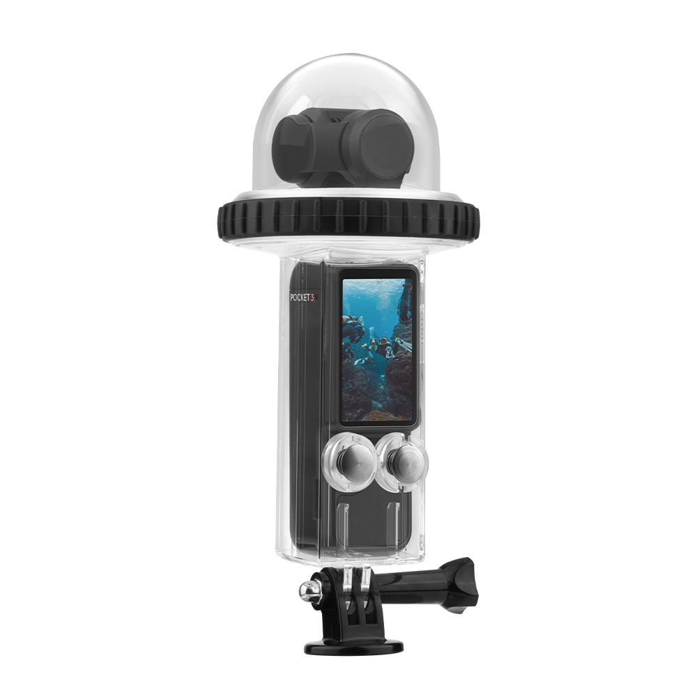 Thích hợp cho DJI Osmo Túi 3 trường hợp không thấm nước Máy ảnh 40 mét lặn bảo vệ Bìa phụ kiện