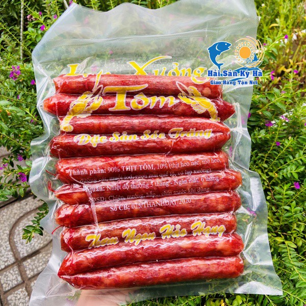 [GIAO NHANH 2H HCM] Giá Sỉ 1Kg Lạp Xưởng Tôm