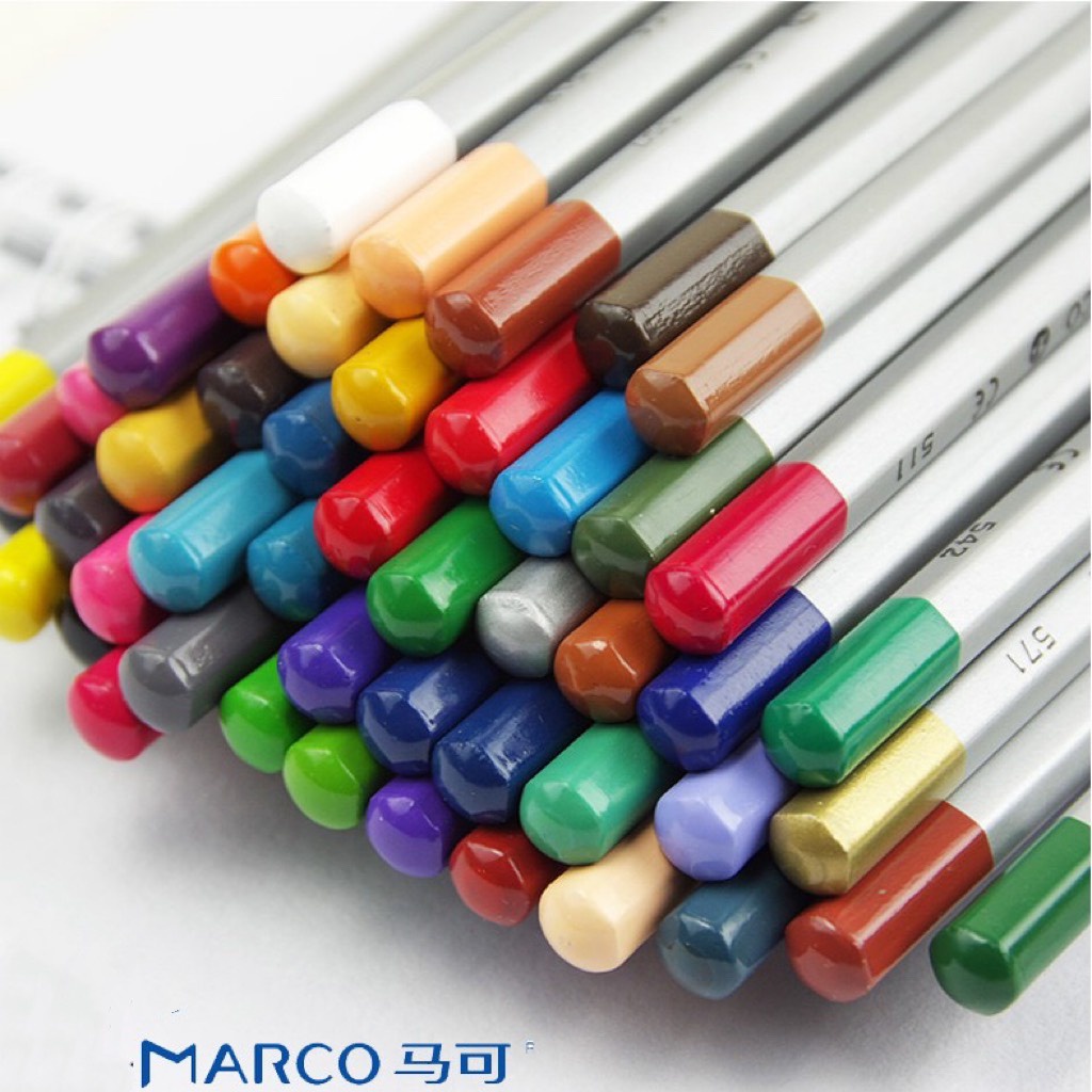 Chì màu MACRO RAFFINE 24/36/48 màu cao cấp (Hộp Thiếc)
