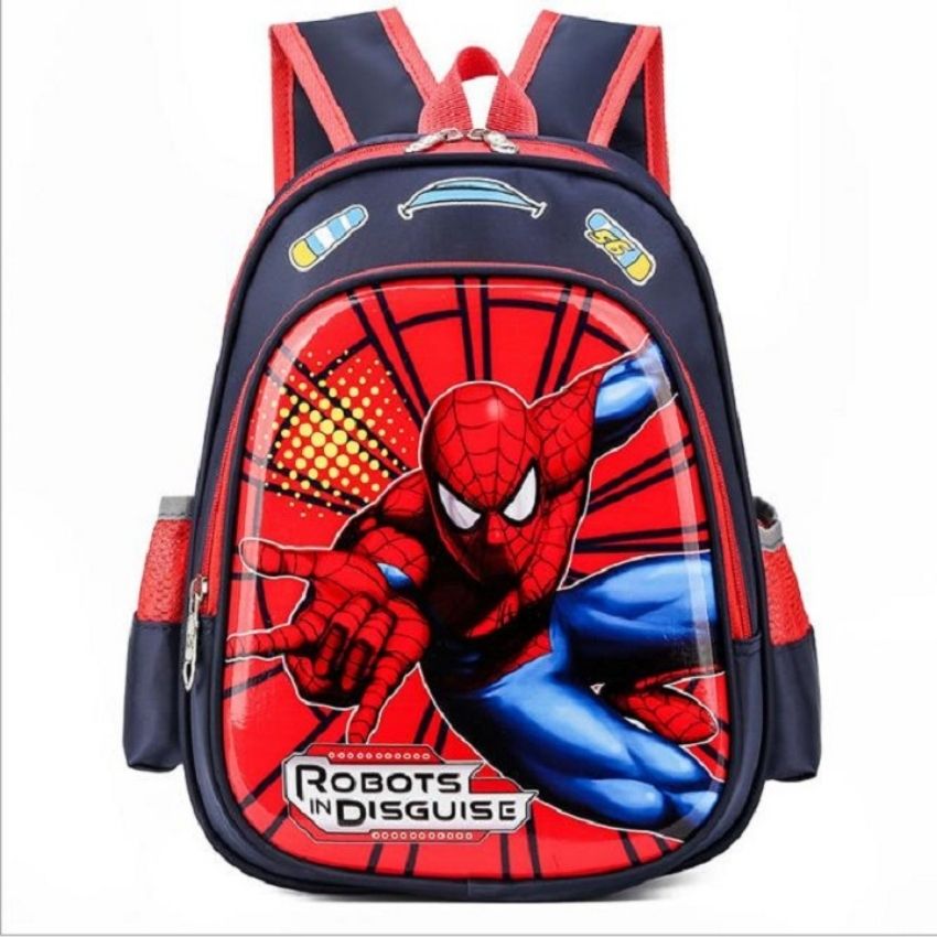 [FREESHIP]Cặp Balo mầm non cho bé trai, bé gái TULIP ONE BL002 HÀNG LOẠI 1 in hình 3D siêu nhân, công chúa đáng yêu