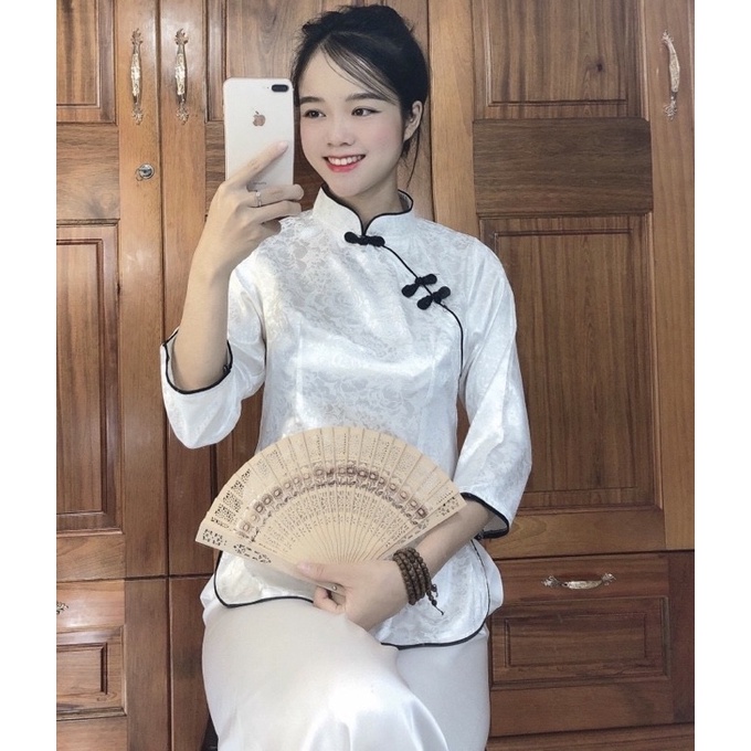 Đồ Lam Đi Chùa # Sẫm Gấm