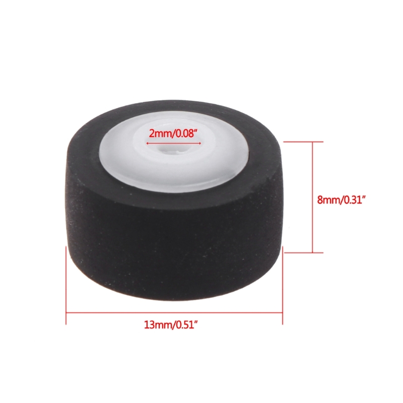Durable Cassette Wheel Belt Pulley Rubber Pressure Pulley Pinch Rollers
