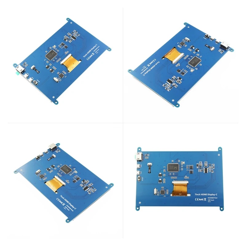 【COOL】 7 Inch 800*480 Ips Capacitive Touch Panel Tft Lcd Module Screen Display For Raspberry Pi 3 B