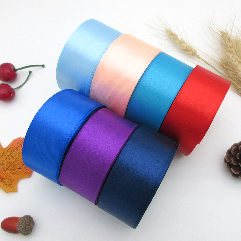 Cuộn Ruy Băng Lụa Trơn Bề Rộng 4cm