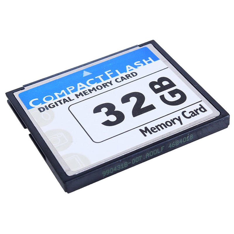 Professional 32GB Compact Flash Memory Card(White&Blue)